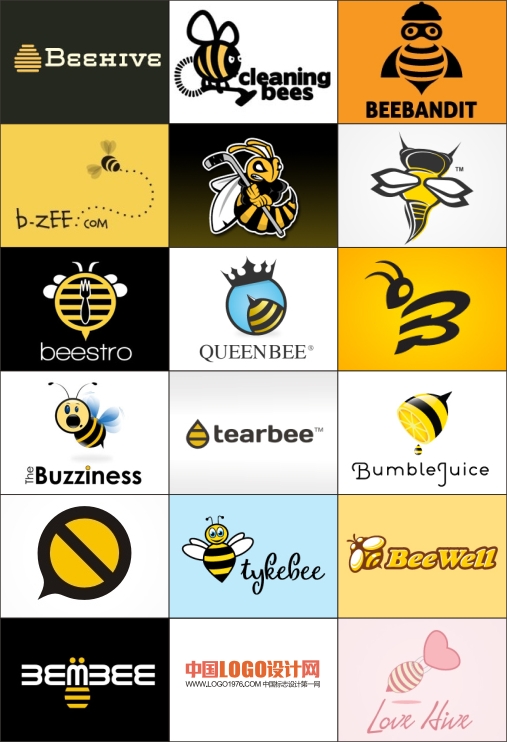 蜜蜂Logo设计元素实例欣赏(多图) 蜜蜂元素标志设计 蜜蜂元素logo设计 蜜蜂元素标志设计欣赏 蜂蜜标志设计 蜂蜜品牌标志设计 蜂蜜品牌logo设计 蜂蜜产品设计元素 本组作品精选以蜜蜂为设计元素的标志设计欣赏,非常漂亮简单的一组LOGO作品,希望大家喜欢吧! 蜜蜂是勤劳的象征,它们辛勤劳动的精神对人们具有积极的意义所以经常被标志设计师被应用到logo设计当中。今天这里精心为大家收集了18个以小蜜蜂为形象的优秀LOGO设计作品,希望从中你可以汲取到需要的东西然后设计出更加出色的标志作品。 大多数的时候