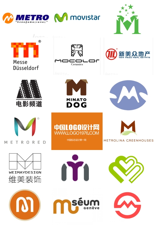 m英文字母标志设计,m标志设计,m字母logo设计